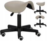 Calissimo Fodrász kozmetikai zsámoly szürke forgó hoker Spa mobil (PRE-K202-1-KL-00404)