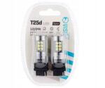 Vision Lighting P27W Led Izzók T25d 12/24V 6500K 24x3030 Smd Fehér Canbus Vision