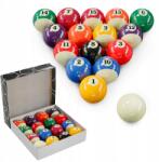  Biliárd Jegyek Biliárd Golyók 16x Pool Biliárd Asztalhoz Standard 57, 2MM (A10 BILE DO BILARDA KULE BILARDOWE 16 SZTUK)