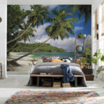 Komar Pálmafás tengerpart mintás fotótapéta
