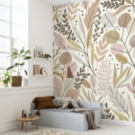 Komar Színes levélmintás fotótapéta