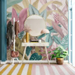 Komar Színes óriás pálmalevél mintás fotótapéta