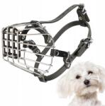 Dingo Szájkosár kutyáknak, fém No. 0 (20cm-es pofakörfogat), kistestű Dingo fajták számára (14016)