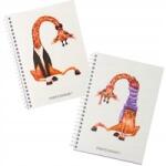 Narcissus Spirálos Jegyzettömb Swing Zsiráf A5 80K Kockás 80G Narcissus (51258)