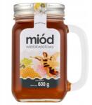  Többvirágú nektárméz befőttes üvegben, füllel Méhkirálynő 600 g (5901749009727)