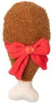 FuzzYard Xmas Toy - Good Tidings Turkey Leg plüss kutyajáték