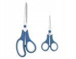 Crelando Irodai olló Crelando kicsi 14cm és nagy 21, 4 cm, szett, ideális (2023)