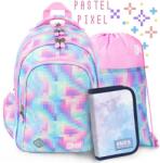 St. Majewski St. Right anatómiai iskolatáska, hátizsák SZETT - Pastel Pixels (685422/SZETT/2)