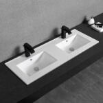 VELDMAN Manveld Dupla Mosdó Pultba Süllyeszthető Fehér 120 Cm