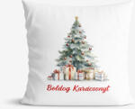 Goldea karácsonyi dekoratív párnahuzat - karácsonyfa 45 x 45 cm