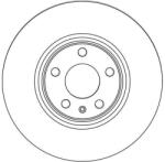 TRW DF4470 féktárcsa (1db)