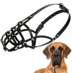 Dingo Szájkosár kutyáknak, Dingo Szegecselt Bőr No. 11 (körfogat 43cm) Dog (15131)