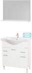 BD Set Baza, lavoar baie GN1531 si oglinda GN0551 - 80 cm (S3422,3430,3562)