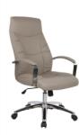 UNIC Scaun directorial GN62, piele ecologica, baza cromata, balans, inaltime ajustabila, rotativ, 120 kg (00002047)