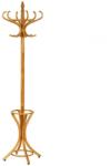 HM Cuier pentru haine, tip pom, HM W30, lemn curbat, cu 12 agatatori, suport umbrela, fag (00001598)