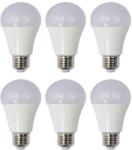 Crystal Set 6 Becuri LED Drimus 12W E27 Lumina Rece DL-6121 (S1490x6)