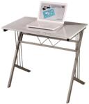 SL Birou SL B120, cadru metalic, blat MDF, robust, 80x51x72 cm, alb (00002147)