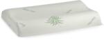 Minet Perna Ergonomica Memory Aloe Vera, 42x72x12 cm, sustinere ortopedica, husa detasabila, lavabila la 40 C (00002517)