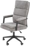 HM Scaun directorial HM Adriano, stofa, inaltime reglabila, mecanism de balansare, perne duble, 100 kg, gri (00003996)