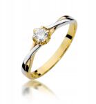 M. Jopek Arany Eljegyzési Gyűrű 585 Gyémánt 0, 23 ct - allegro - 372 050 Ft