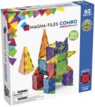 Magna-Tiles Combo + microMAGS, set magnetic 62 piese Jucarii de constructii magnetice