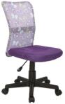 HM Scaun birou copii HM Dingo, Ergonomic, Cadru Polipropilena, Mesh, Inaltime ajustabila, 80 kg, 98x41x56 cm, Violet (00001626)