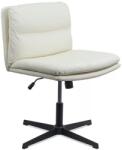 Chairs ON Scaun birou rotativ REL407, piele ecologica, baza polipropilena, inaltime reglabila, 120 kg (00004252)