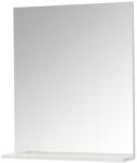 BD Oglinda baie cu polita GN0671, dreptunghiulara, PAL, 60 cm, alb (00003424)