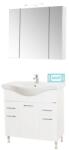 BD Set Baza, lavoar baie GN1531 si oglinda Celine - 80 cm (S3422,3460,3562)