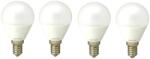 Crystal Set 4 Becuri Led E14 4W Lumina calda DLF 3041 (S1137x4)