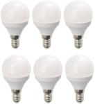 Crystal Set 6 Becuri LED Drimus 6W E14 Lumina Rece DL 6064 (S3053x6)