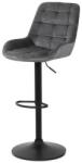 XACT Scaun de bar ABS 145, ergonomic, catifea, suport picioare, inaltime reglabila, 100 kg (SKU-10129)