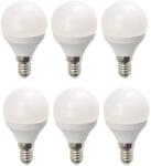 Crystal Set 6 Becuri LED Drimus 6W E14 Lumina Calda DL 3064 (S1485x6)