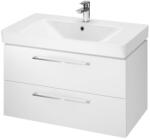 CS Baza si lavoar CSB3481 - 80 cm, suspendat, sertare, alb (SKU-9737)