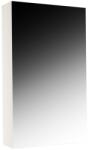BD Dulap pentru baie cu front oglinda, 50 cm, PAL, usa, 3 rafturi, alb (00003661)