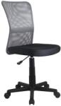 HM Scaun birou copii HM Dingo, Ergonomic, Cadru Polipropilena, Mesh, Inaltime ajustabila, 80 kg, 98x41x56 cm, Gri (00001782)