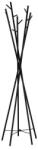 HM Cuier metalic HM W35, tip pom, cu 15 agatatori, pentru hol, salon, negru (00001741)