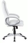 UNIC Scaun directorial GN27, piele ecologica, polipropilena, mecanism balans, 95 kg, maro (SKU-9497)