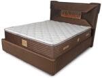 Saltex Saltea ortopedica, Lux Memory Piemond cu topper, 140x200x32cm, fermitate tare, cu plasa arcuri, memory foam 2, 5 cm, husa matlasata, sistem de aerisire perimetral, greutate maxima sustinuta 120 kg uti Saltea