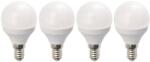 Crystal Set 4 Becuri LED Drimus 6W E14 Lumina Calda DL 3064 (S1485x4)