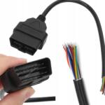  OBD2 16 Pin-es Csatlakozó Kábel Adapter, Univerzális Nyitott Kábelvég, Férfi (1613210032311)