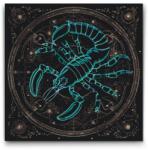  Festés számok szerint - Skorpió Méret: 50x50cm, Keretezés: Műanyagtáblával