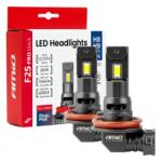 AMiO Kit becuri cu LED F25 PRO BLACK H8/H9/H11/H16 68W 12/24V CANBUS (04721)