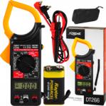 Xtreme Digitális Lakatfogó Árammérő, AC/DC, LCD kijelző, akkumulátor állapotjelző (DT-266)