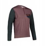 Leatt Kerékpáros Mez Mtb Trail 4.0 Jersey Malbec Lila/fekete Szín (6009699108039)