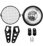  Motorkerékpár Első Lámpa Reflektor E Jelzett Led 6.5IN Búra Konzol