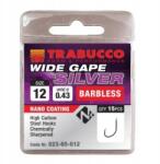 Trabucco Horgok Trabucco Wide Gape Silver nr. 18 Barbless (023-65-018)