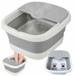 Verk Group Lábvödör tál melegítő görgőkkel masszírozó buborékokkal összecsukható (27510)