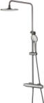 BronX Coloana de dus cu baterie termostatica Lemark Bronx LM3770GM Grafit, cu dus tip ploaie (LM3770GM)