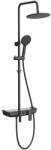 Lemark Coloana de dus Lemark Tropic LM7012BL cu baterie, cap de dus tip tropic si pipa pivotanta (LM7012BL-EU)